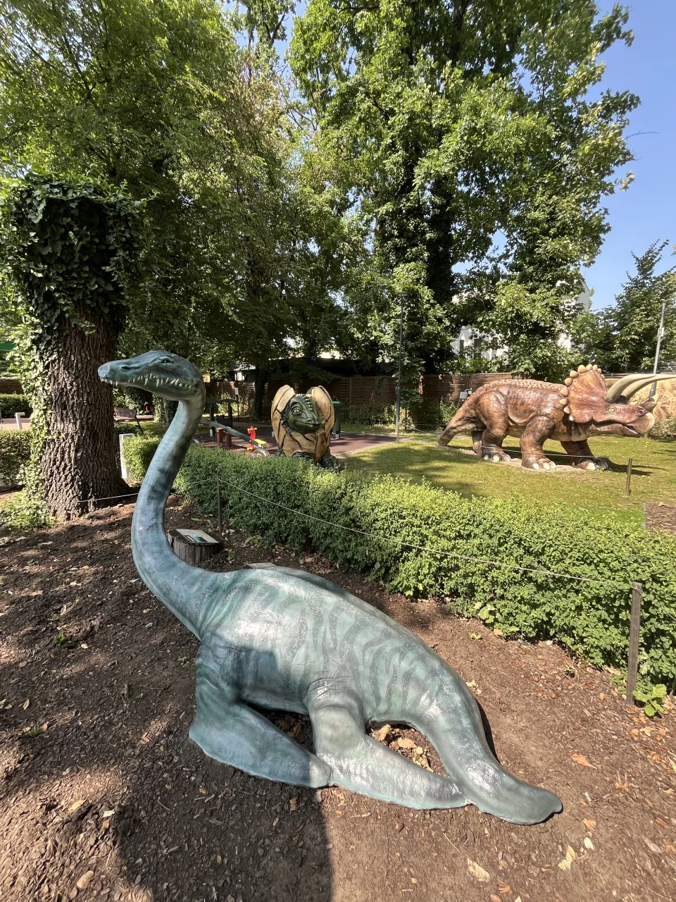 Dinosaur playground