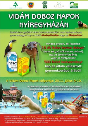 Vidám doboz napok Nyíregyházán!